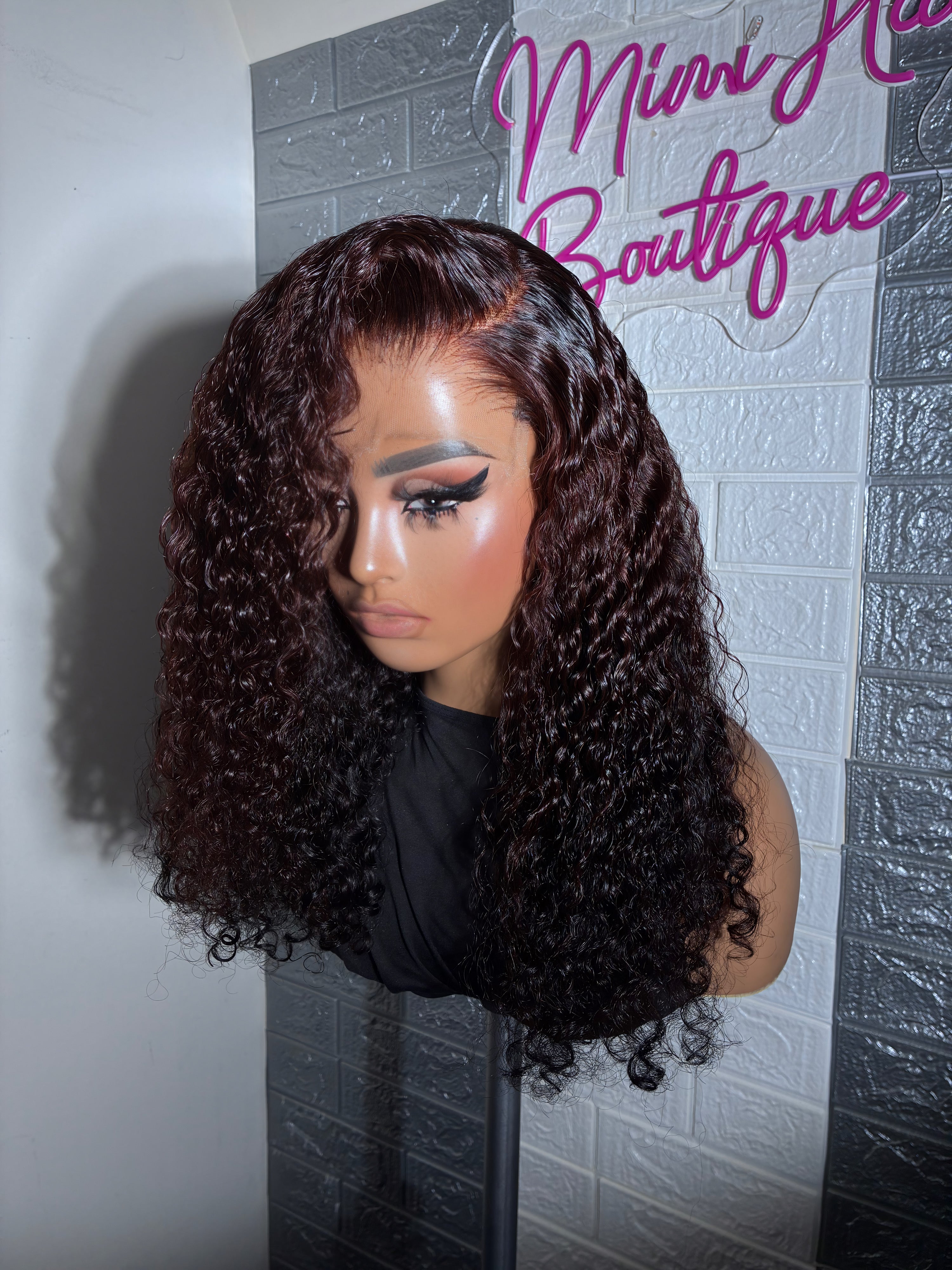 Brown Sugar Babe -20in Burmese Curly